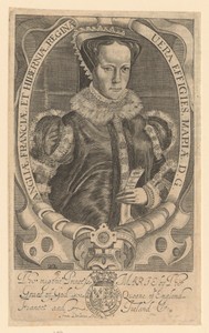 Portret van Maria I, koningin van Engeland