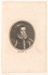 Portret van Maria I van Engeland