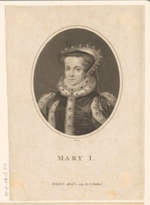 Portret van Maria I van Engeland