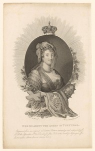 Portret van Maria I van Portugal