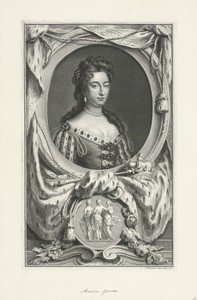 Portret van Maria II Stuart, koningin van Engeland en Schotland