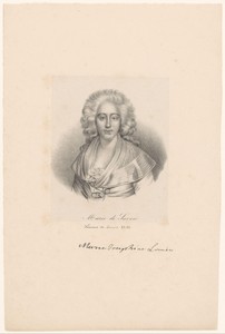 Portret van Maria Josephine van Savoye