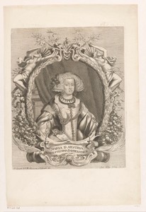 Portret van Maria, keizerin van het Heilige Roomse Rijk