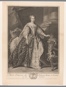 Portret van Maria Lesczinska