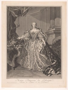 Portret van Maria Leszczyńska, koningin van Frankrijk