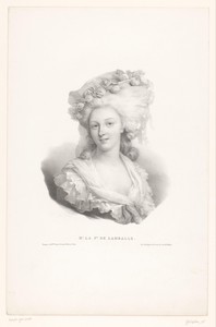 Portret van Maria Louise van Savoye