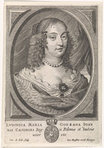 Portret van Maria Ludovica Gonzaga, koningin van Polen