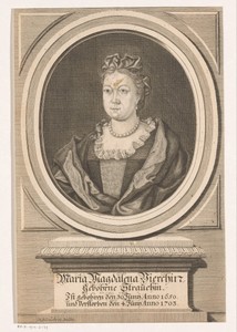 Portret van Maria Magdalena Vierchen