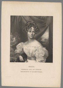 Portret van Maria prinses van Pruisen