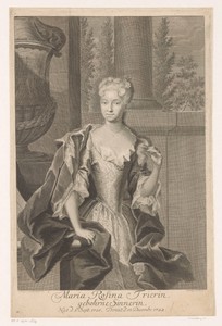 Portret van Maria Rosina Trier