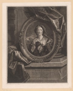 Portret van Maria Serre, moeder van Hyacinthe Rigaud