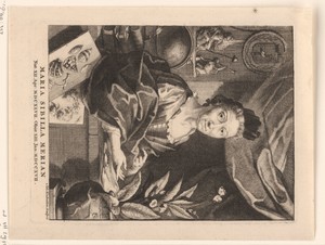 Portret van Maria Sibylla Merian