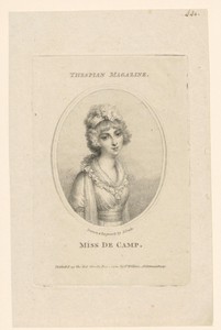 Portret van Maria Theresa Kemble