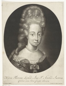 Portret van Maria Theresia, koningin van Frankrijk