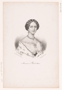 Portret van Maria Theresia, prinses van Modena