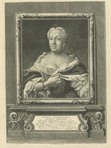 Portret van Maria Theresia, Rooms-Duits keizerin