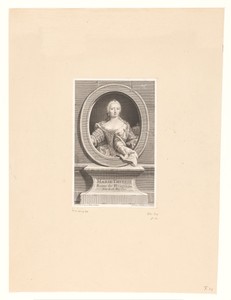 Portret van Maria Theresia van Oostenrijk