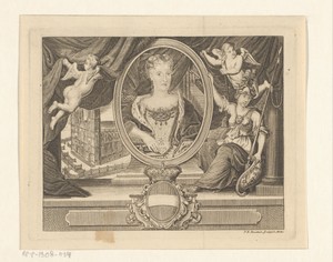 Portret van Maria Theresia van Oostenrijk