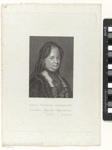 Portret van Maria Theresia van Oostenrijk
