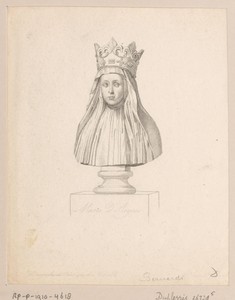 Portret van Maria van Anjou