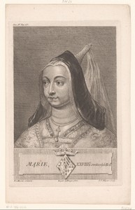 Portret van Maria van Bourgondië