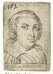 Portret van Maria van Reigersberch (1589-1653)