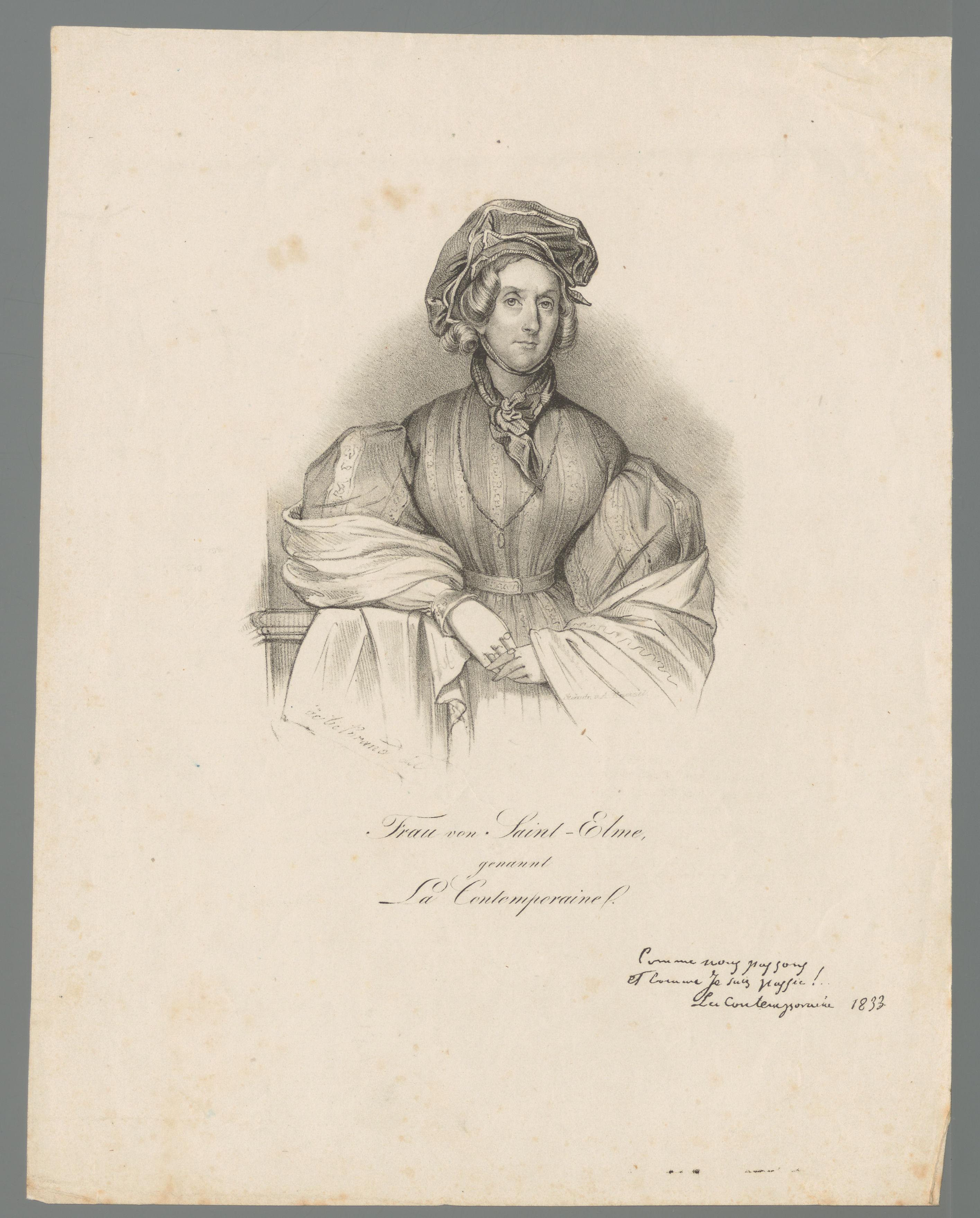 Portret van Maria Versfelt by Cäcilie Brandt