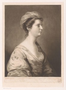 Portret van Maria Walpole