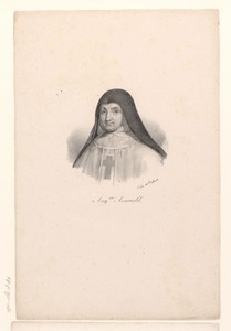 Portret van Marie Angélique Arnauld