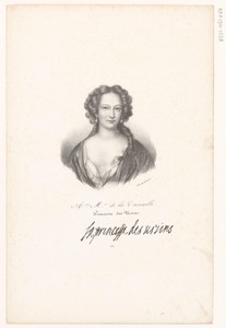 Portret van Marie-Anne de La Trémoille