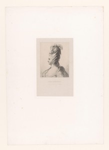 Portret van Marie Antoinette
