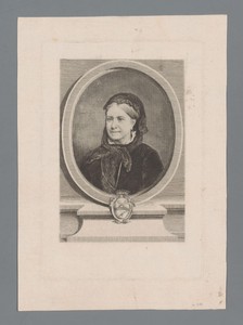 Portret van Marie Antoinette de Milhau
