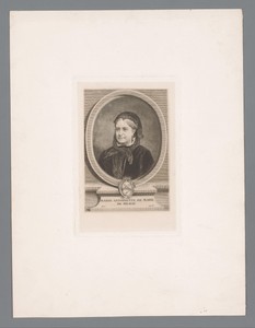Portret van Marie Antoinette de Milhau