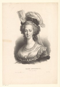 Portret van Marie Antoinette, koningin van Frankrijk