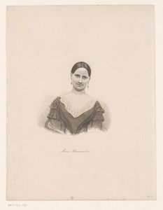 Portret van Marie Baumeister