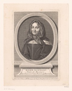 Portret van Marie Bonneau
