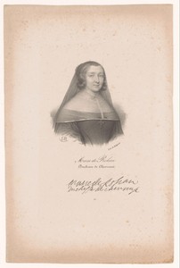 Portret van Marie de Rohan, hertogin van Chevreuse
