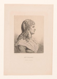 Portret van Marie-Jeanne Roland de la Platière