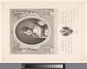 Portret van Marie Louise van Oostenrijk