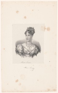 Portret van Marie Louise van Oostenrijk