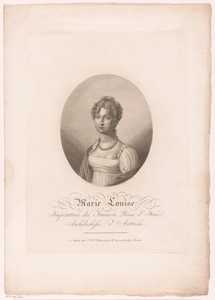 Portret van Marie Louise van Oostenrijk, keizerin der Fransen