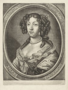 Portret van Marie Louise van Orléans