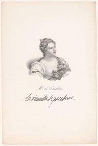 Portret van Marie-Madeleine de Parabère