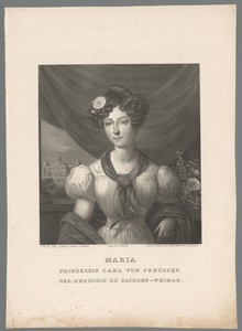 Portret van Marie prinses van Pruisen