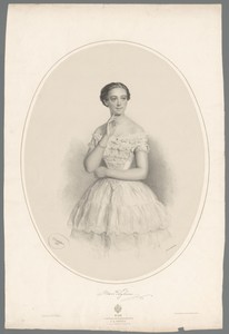 Portret van Marie Taglioni