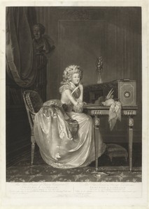 Portret van Marie-Thérèse-Louise de Savoie-Carignan