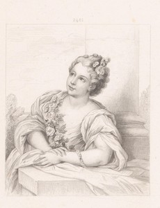 Portret van Marie Victoire de Noailles