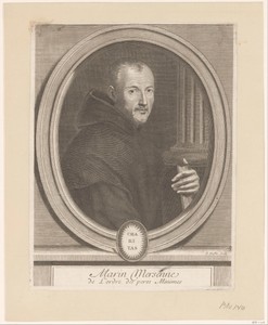 Portret van Marin Mersenne