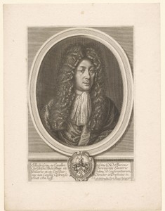 Portret van Markus Christoph von Mayer