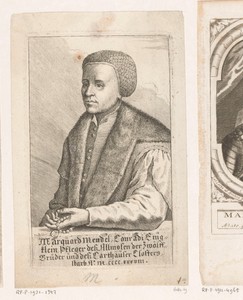 Portret van Marquard Mendel